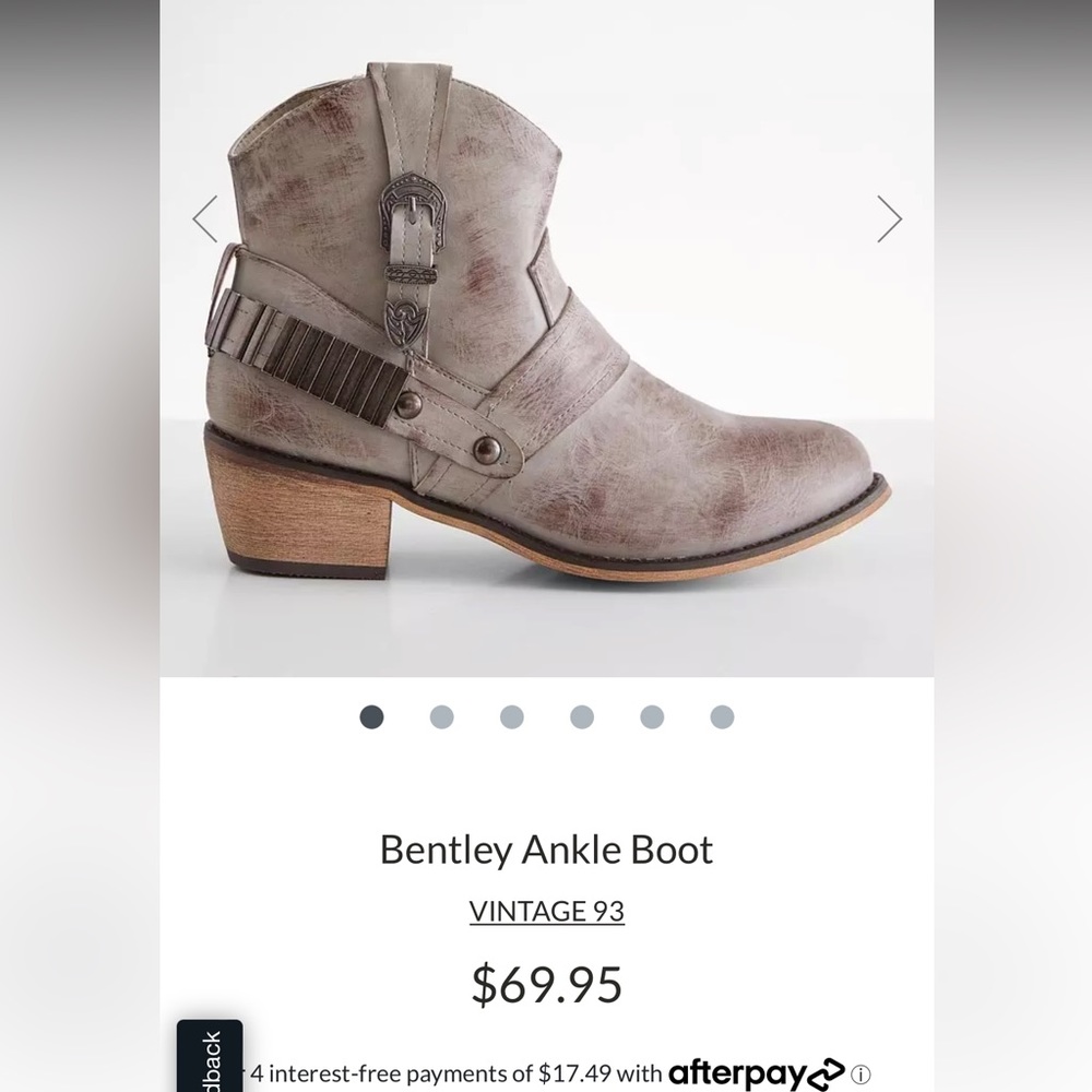 Vintage 93 Bentley Ankle Boot